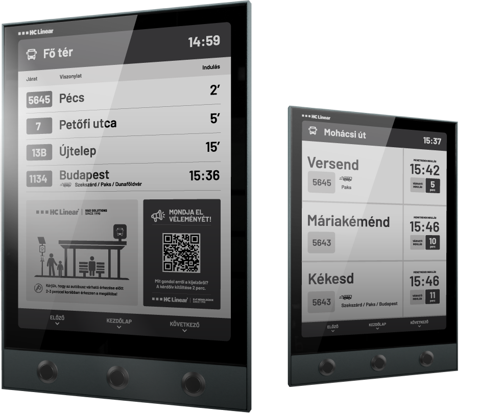 SmartPage e-papír kijelző